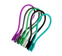DIYEAH 6Pcs Magnetic Silicone Earbud Cable Holders Wire Organizer Cord Keeper for Earphones USB Cords Compact Lightweight for Travel Work School Home