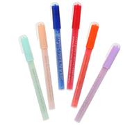 DIYEAH 6pcs Nail Art Pens Set for Precise Design and Reusable Manicure Drawing DIY Tool with Pp Material, for Hand-painted Dotting and On-the-go Nail Tech Essentials