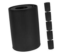 DIYEAH 6pcs Office Chair Cylinder Sleeve Replacement Non Slip PP Cover for Hydraulic Piston Protection Three Section Rotating Design Compatible with Gaming and Desk Chairs
