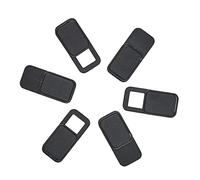 DIYEAH 6Pcs Webcam Cover Slider for Privacy Protection Ultra Thin Design Shutter for Laptop Tablet Smartphone Heat Resistant Durable Easy to Use Black