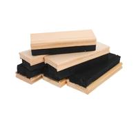 DIYEAH 6PCS Wooden Felt Chalkboard Erasers Durable Blackboard Cleaner for Teachers Versatile Crafting Tool for Classroom Office Use Chalk Duster