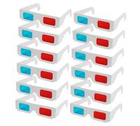 DIYEAH 70PCS Red and Blue Anaglyph 3D Glasses Cardboard Frames for Movies Home Theater TV Viewing Educational Parties