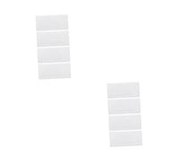 DIYEAH 8 pcs Medium Plastic Electrical Outlet Cover Plates Wall Plate Blanking Covers for Junction Boxes Protective Socket Panel Shields Easy to Install