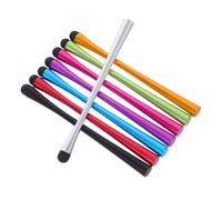DIYEAH 8 Pcs Smartphone Stylus Pens for Tablets and Touchscreen Devices, Silicone and Metal Material, Won't Scratch Screen, Increase Efficiency for Electronic Devices Random Color