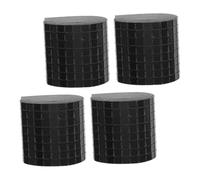 DIYEAH 8 Rolls Self-Adhesive Clear Square Mosaic Tiles for DIY Crafts Flat Back Mirror Tiles for Home Ktv and Decorative Projects Each Peel and Stick for Easy Application Flat Surfaces