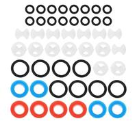 DIYEAH 8 Set Water Tap Cartridge Replacement, Ceramic Disk Valve Insert with Silicone Faucet Washers, Stem Spindle for Mixer, Sink, Dripping Faucet Repair