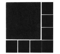 DIYEAH 8Pcs Activated Charcoal Cat Litter Box Filters 6.5"X6" Odor Absorbing Replacement Pads for Compost Bins and Cat Toilet Tray Filtration System