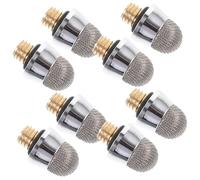 DIYEAH 8pcs Capacitive Pen Replacement Tips Silver Fiber Conductive Cloth, Universal Stylus Nibs for Touchscreen Tablets and Smartphones, Suitable for Handwriting and Drawing