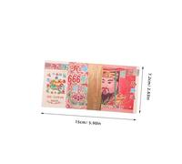 DIYEAH 8PCS Chinese Ancestor Money Double Sided Printed Feng Shui Heaven Banknotes for Ancestral Sacrifice Funeral Ceremonies Prosperity Offering Paper