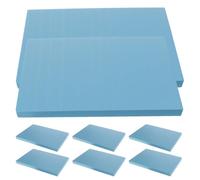 DIYEAH 8pcs Foam Rectangle Blocks for Crafts, Foam Core Board Bulk | 11.81x7.87in DIY Landscape Scenery Building Base for Miniature Garden Scenic Hobby Arts Crafts Accessory