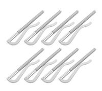 DIYEAH 8pcs Money Clip for Wallet: Spring Insert Bar Replacement - Non-Deformation Money Spring Clip for Bifold Wallet Credit Card Holder