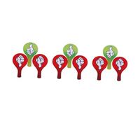 DIYEAH 9 pcs Classroom Voting Tools Thumbs Up Thumbs Down Paddles for Teacher Student Interaction Portable Handheld PVC Response Signs for School Events and Lessons