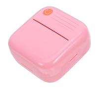 DIYEAH A35 Mini Portable Thermal Printer for Students and Travel Use | Wireless Enabled, Lightweight ABS Build, Pink Finish, Includes Data Cable, for Home Notes and Labels