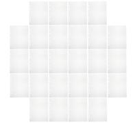 DIYEAH A5 Loose Leaf Refill Binder Sleeves 7-Hole 80 Sheets Single-Sided Photo Album Inserts Document Storage Pockets for Office and School Organizers