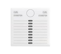 DIYEAH Acrylic Eyelash Grafting Holder and Lash Pallet for Volume Fan Making more Work Space, White Lash Extension Holder Suitable for Beauty Salon and Home Use