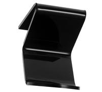 DIYEAH Acrylic Wall-mounted Game Controller Rack Organizer for Switch Space-saving Storage Stand for Multiple Controllers and Headphones Black