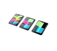 DIYEAH Adhesive Marker T Page Marker T Book Marker Neon Tabs Sticky Neon Notes for Easy Highlighting