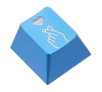 DIYEAH Aluminium Alloy Mechanical Keycap Decorative Keycap for Gaming Experience Durable Oil Resistant DIY Upgrade for Keyboard Enthusiasts