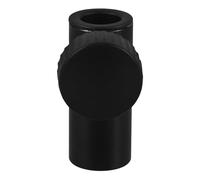 DIYEAH Aluminum Alloy 3/8" Threaded Microphone Mounting Screw Sleeve Adapter for Desktop and Floor Mic Suspension Stands, Recording Equipment Converter Accessory for Live Streaming
