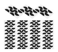 DIYEAH Anti-Slip Adhesive Eyeglass Nose Pads D-Shape Soft Cushions for Glasses Frames, Black Non-Slip Replacement Nose Grips, 150 Pairs for Eyeglasses Comfort and Support