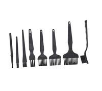 DIYEAH Anti-static Computer Cleaning Brush Kit Easy to Store Keyboard and Motherboard Dust Removal Brushes 8pcs with Pp Material for Every Day Cleaning and Shop Use