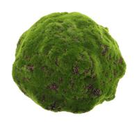DIYEAH Artificial Moss Spheres Green Foam Balls Decorative Grass Stones for Floral Arrangements Indoor Wedding Decoration Craft Garden Display