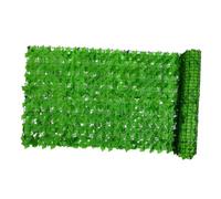 DIYEAH Artificial Trellis Simulated Green Plant Wall Plastic Fence Panel Lifelike Green Leaf Screen for Garden Balcony Outdoor Privacy and Decorative Use