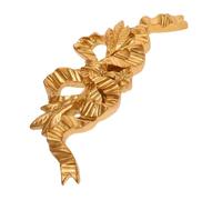 DIYEAH Artistic Bow-knot Wall Hanging Ornament with Fine Details Elegant Bow Sculpture Home Decor for Living Bedroom Hallway Easy to Hang Wall Art Ornament Craft for Stylish Interior
