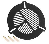 DIYEAH Astronomical Telescope Bahtinov Mask Metal Fishbone Plate, 3 Fixing Screws and Scratch-Resistant Silicone Sleeve for Precise Focusing