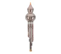 DIYEAH B Key Hulusi Flute Copper-plated Traditional Chinese Gourd Wind Instrument Lightweight Enhanced Sound Quality for Practice and Personal Study Suitable for Students and Beginners
