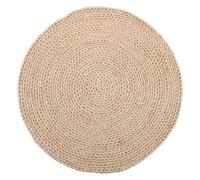 DIYEAH Background Table Mat For Photography - Farmhouse Style Cornhusk Woven Table Mat Photo Prop - Decorative Placemat For Desktop And Still Life Photo Backgrounds