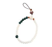 DIYEAH Beaded Phone Chain Decor Bohemian Style Lost Wrist Strap for Mobile Phones Lightweight and Stylish DIY Accessory for Bags Friends and Loved Ones