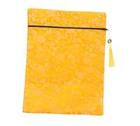 DIYEAH Bible Covers Case for Women Zippered Scripture Bag Religious Accessories Book Lover Essential Elegant Tassel Design