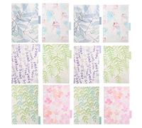 DIYEAH Binder Separators Pastel Dividers Index Card Dividers Pink Drawer Dividers Page Dividers A4 Dividers 8 Tab Clear Colored Folders Transparent A5 Dividers with Tabs Tab Dividers Pp