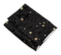 DIYEAH Black Velour Fabric Book Cover - Cloth Book Cover Book Sleeve Protector Book Dust Cover Scrapbook Cover Bronzing Velvet A5 Dust Jacket Books