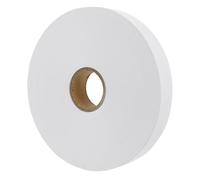 DIYEAH Blank Fabric Wash Labels 15x200mm Nylon Roll, Blank Clothing Neck and Care Tags for Garment Textile Washing Instructions, Suitable for Apparel Labeling and Printing