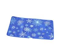 DIYEAH Blue Ice Pillow Cooler for Pillow, Reusable Pvc Cooling Relief Pad