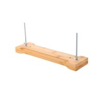 DIYEAH Bookbinding Press Tool Wooden Book Press Heavy Duty Book Binding Tool for Handmade Books Paper Padding Beginner Workshop 12x5 inch