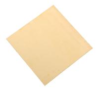 DIYEAH Brass Sheet Brass Plate 100x100mm 0.8mm Thick for Crafting, Hand Carving Practice, Model Parts and Students