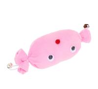 DIYEAH Candy Shape Plush Cat with Interactive Bell for Small Cats and Kittens, Soft Plush Material with Comfortable Touch, Indoor to Keep Pets Entertained