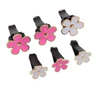 DIYEAH Car Vent Clips Daisy Flower Metal Air Fresheners for Car Interior Decoration with Charming Aroma Diffuser Clip for Women