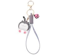 DIYEAH Cartoon Keychain Data Cable Durable Charging Line Cute Phone Charger with Keyring Flexible Material for Everyday Use and Fun Accessories