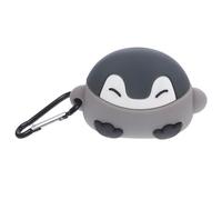 DIYEAH Cartoon Penguin Shape Protective Case for Cute Earphone Cover with Hanging Hook Durable Design for Easy Carrying Compatible with Airpods Pro Generation