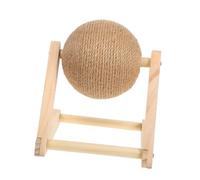 DIYEAH Cat Scratch Sisal Scratching Ball Small Size Sturdy Kitten Training Globe for Indoor Play and Climbing