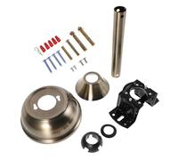 DIYEAH Ceiling Fan Mounting Bracket Kit Stainless Steel Fan Mount Adapter with Easy Installation and Aesthetic Practical Design for Living Room and Dining Room Random Color