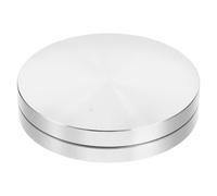 DIYEAH Ceramic Clay Pottery Wheel: 8x8x1.6cm Ceramic Pottery Trimming Turntable - Hand-Controlled Alloy Spinner for Clay Modeling