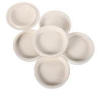 DIYEAH Ceramic Watercolor Paint Palette with Interesting Looking Shapes Reliable and Easy to Operate Mixing Trays with Five-layer Structure Design White Colour for DIY Enthusiasts