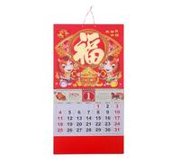 DIYEAH Chinese Daily Calendar 2026 Year Of The Horse Chinese Spring Festival Lunar Year Traditional Hanging Mounted Calendar For Home Office 26.72x14.34in