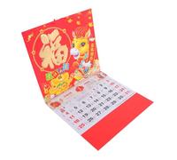 DIYEAH Chinese Year Hanging Calendar Multi Country Festivals Paper Planner for Home Office Use Celebrating the Year Horse with International Holiday Guide