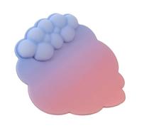 DIYEAH Cloud Shaped Ergonomic Wrist Pad for Mouse and Keyboard Durable Silicone Support Cushion for Gaming and Office Use Comfortable Wrist Rest Enhancing Productivity and Comfort